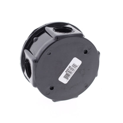 10 Hubbell Marine 4" Round Black Non-Metallic DockSide Junction Boxes HBL6081