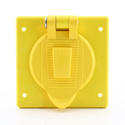Hubbell Weatherproof Cover for 2.44" Outlet Receptacle Corr Resist HBL77CM77