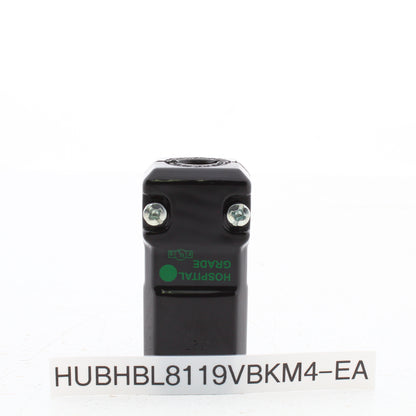 Hubbell HBL8119VBK Black Hospital Grade 15A 125V Connector MACTech LED Valise