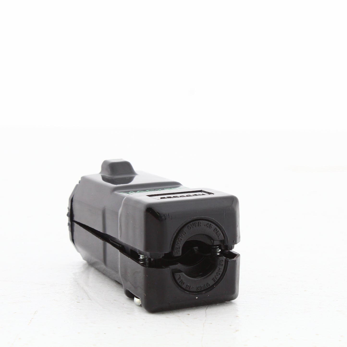Hubbell HBL8119VBK Black Hospital Grade 15A 125V Connector MACTech LED Valise