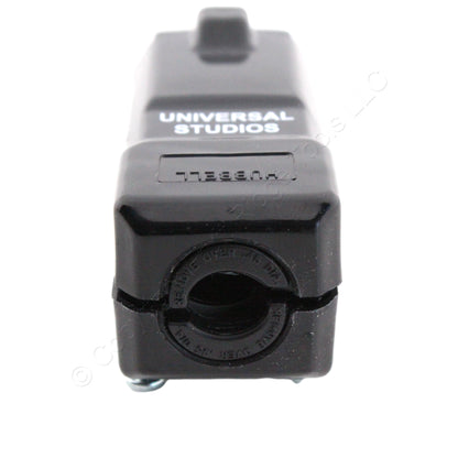 Hubbell Black Hospital Grade Connector "Universal Studios" 15A 125V HBL8119VBK