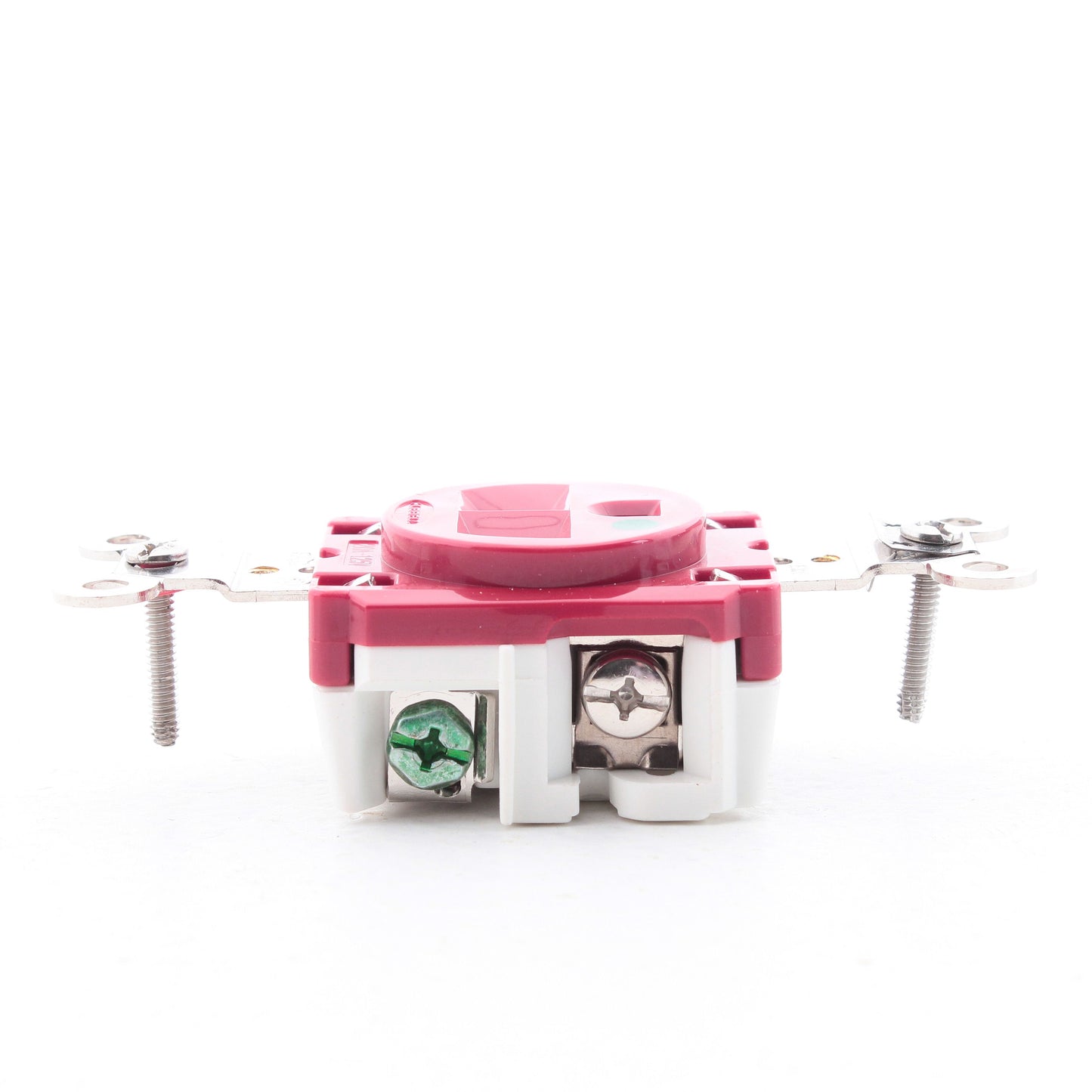 Hubbell HBL8310R Red Single Receptacle Outlet 20A 125V 5-20R Hospital Grade