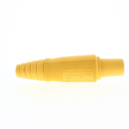 Hubbell Yellow Cam-Type Plug Insulator Sleeve Female Body Replacement HBLFBY
