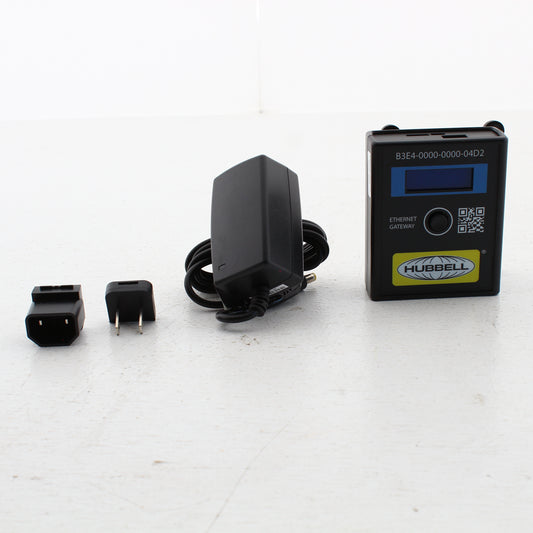 Hubbell HBLGW0400SLUS1 InSight Ethernet Cable Data Gateway 30 Node SNMP Gateway