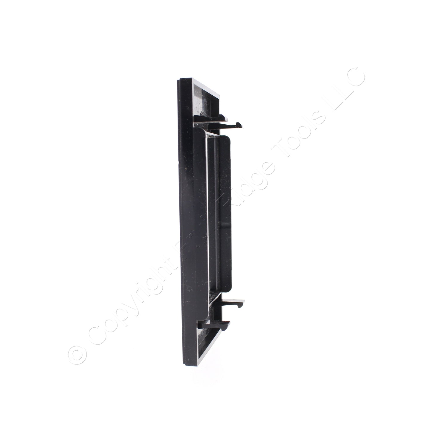 Hubbell HBLIMFBK Black 1-Gang iStation Wallplate Snap-In Infini Faceplate 2-pack