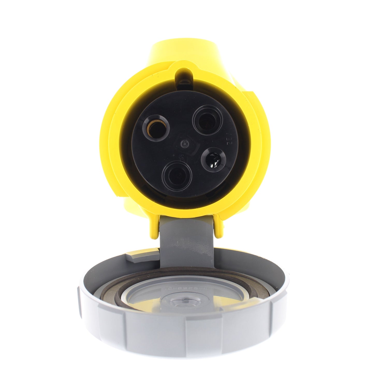 Hubbell Watertight IEC Pin & Sleeve Connector Female Plug 60A 125VAC HBLS360C4W