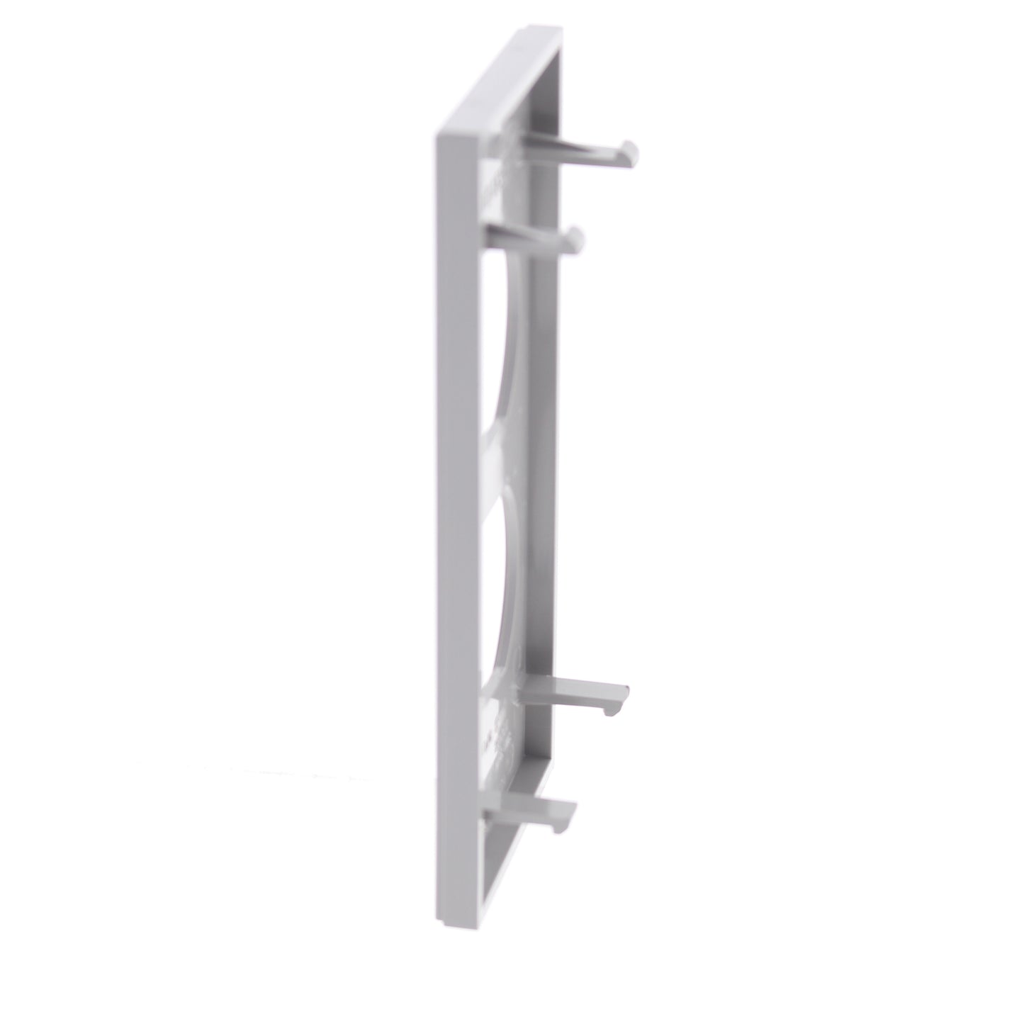Hubbell HBLST302GY Gray 1-Gang Duplex Outlet PVC Rigid Custom Wallplate Cover