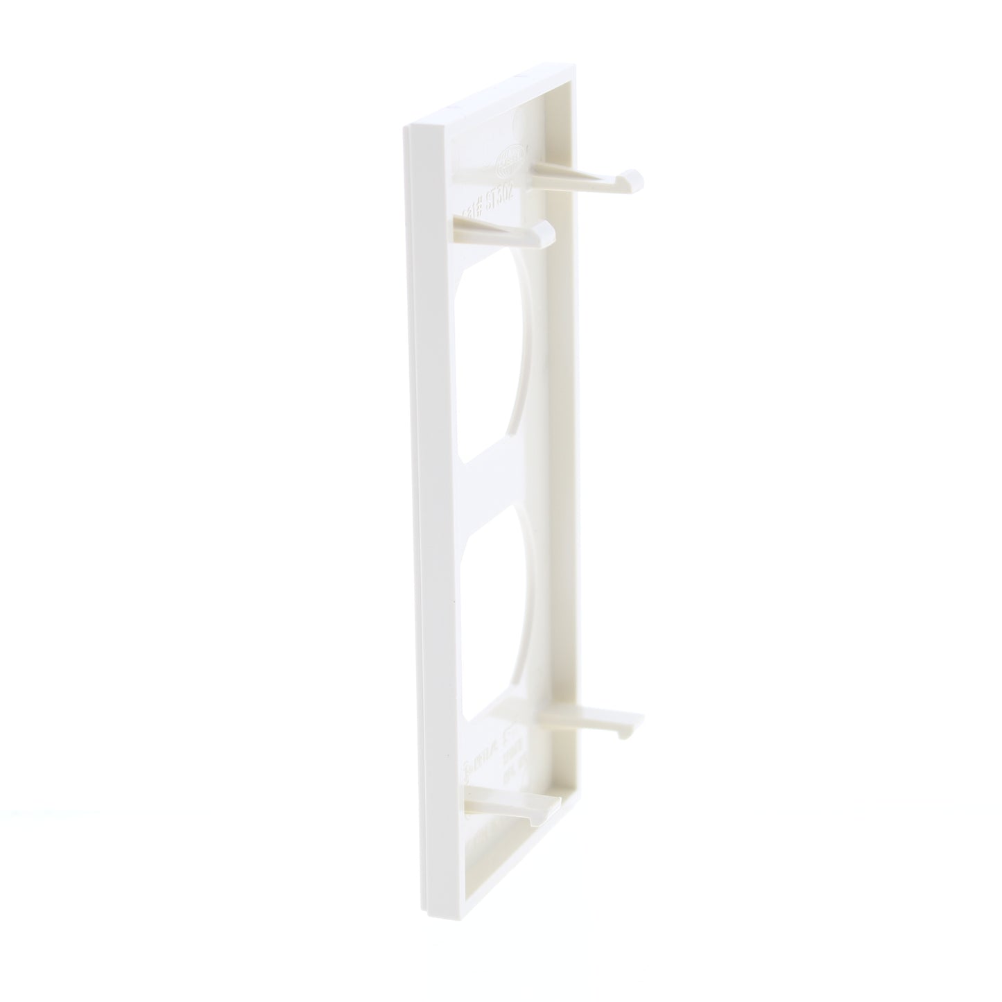 Hubbell HBLST302I Ivory 1-Gang Duplex PVC Rigid Custom Wallplate Cover 25-pack