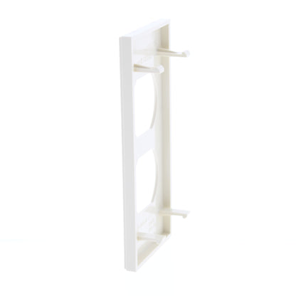 Hubbell HBLST302I Ivory 1-Gang Duplex PVC Rigid Custom Wallplate Cover 25-pack