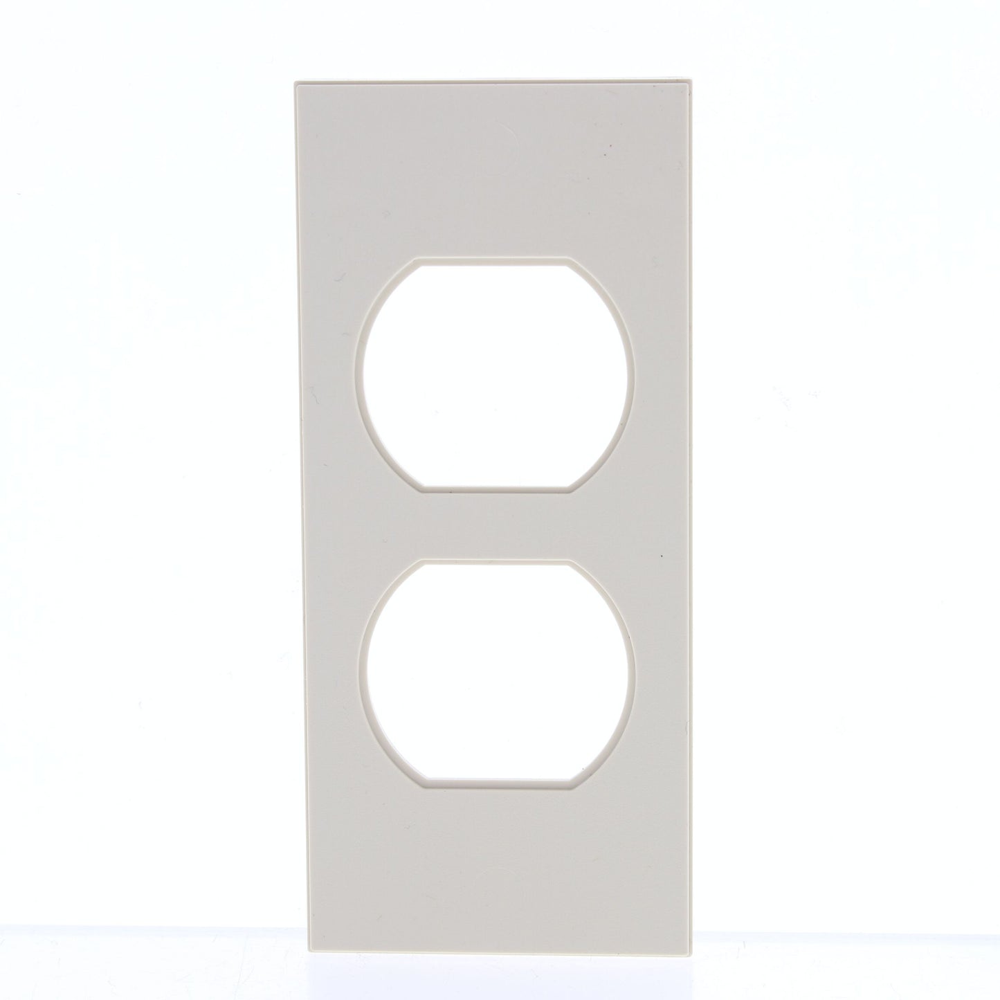 Hubbell HBLST302I Ivory 1-Gang Duplex Outlet PVC Rigid Custom Wallplate Cover