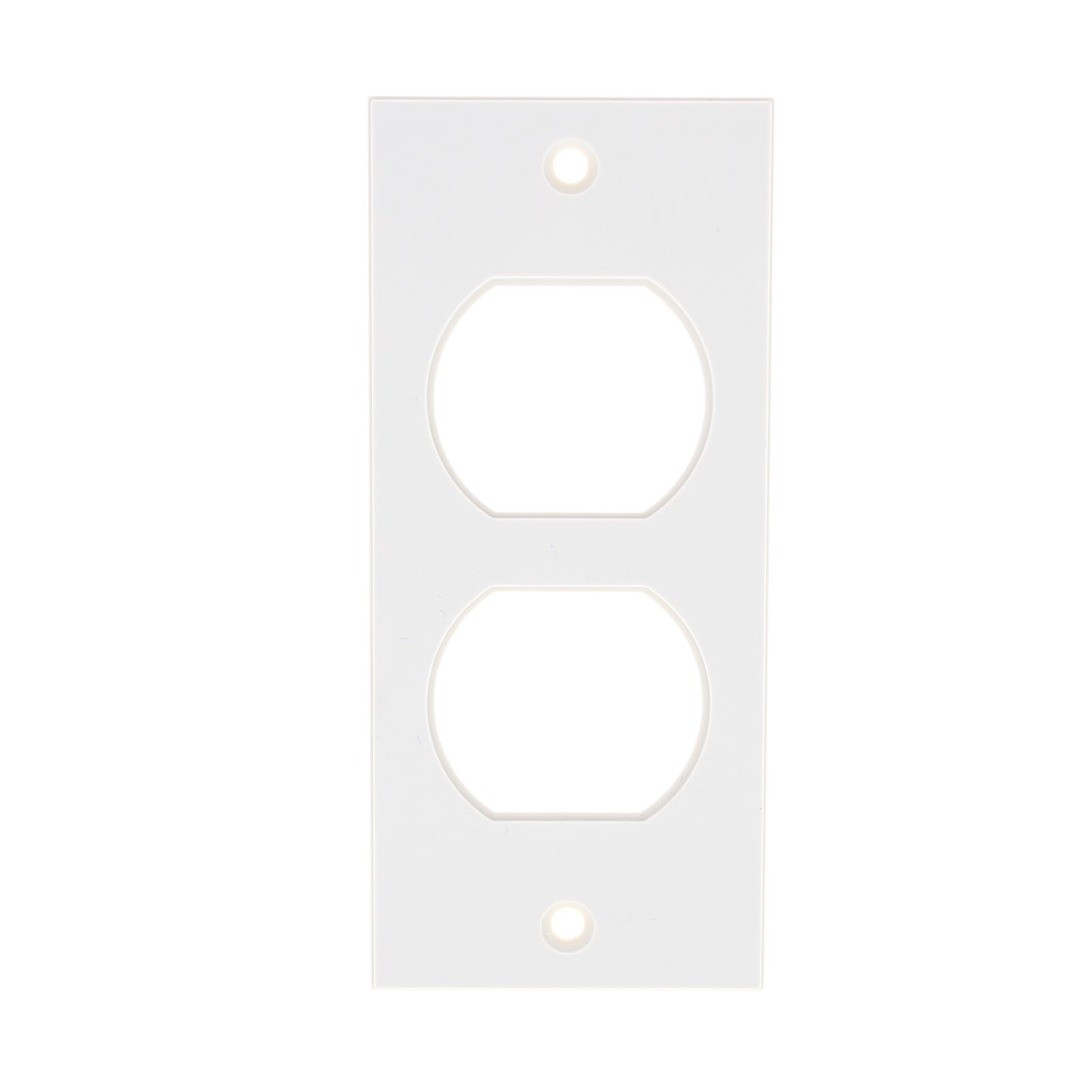Hubbell HBLST302SI Ivory 1-Gang Duplex PVC Rigid Custom Wallplate Cover 25-pack