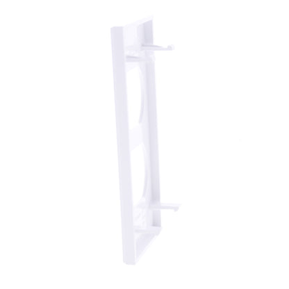 Hubbell HBLST302WA White 1-Gang Duplex PVC Rigid Custom Wallplate Cover 25-pack