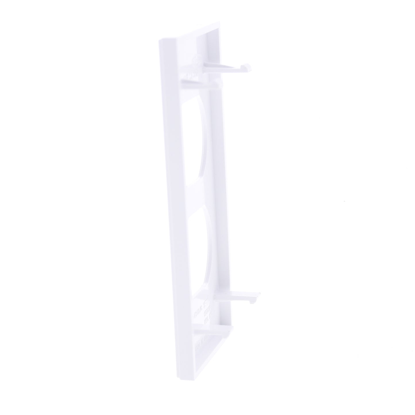 Hubbell HBLST302WA White 1-Gang Duplex Outlet PVC Rigid Custom Wallplate Cover