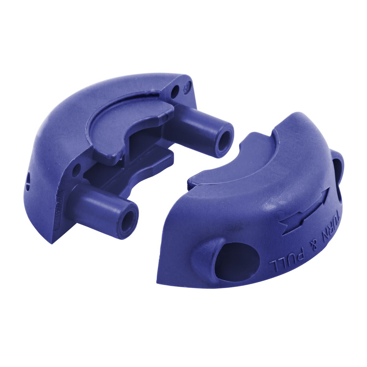 Hubbell Dark Blue Cord Clamp for 3-Wire Twist Lock Plugs/Connectors HBLTL2CCDB