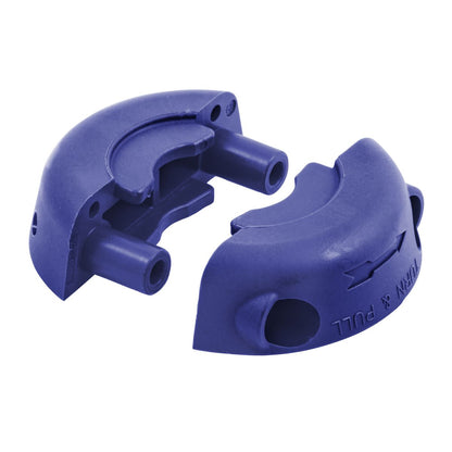 Hubbell Dark Blue Cord Clamp for 3-Wire Twist Lock Plugs/Connectors HBLTL2CCDB