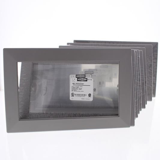 Hubbell HBLTRIM4WGY Gray 4-Gang Custom Plastic Standard Wallplate Cover 10-pack