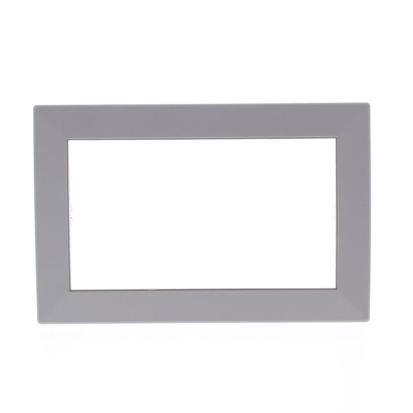 Hubbell HBLTRIM4WGY Gray 4-Gang Custom Plastic Standard Wallplate Cover 10-pack