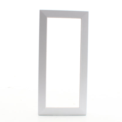 Hubbell HBLTRIM6WWA White 6-Gang Custom Plastic Standard Wallplate Cover 10-pack
