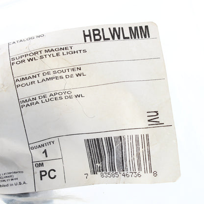 Hubbell HBLWLMM Magnetic Mounting Bracket for Hubbell WL Style LED Worklights