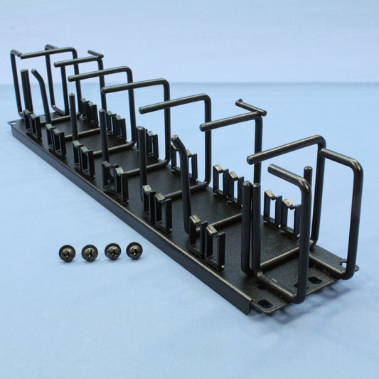Hubbell Nextframe Horizontal Cable Management Panel 3.5"H x 19"W HC219ME3S