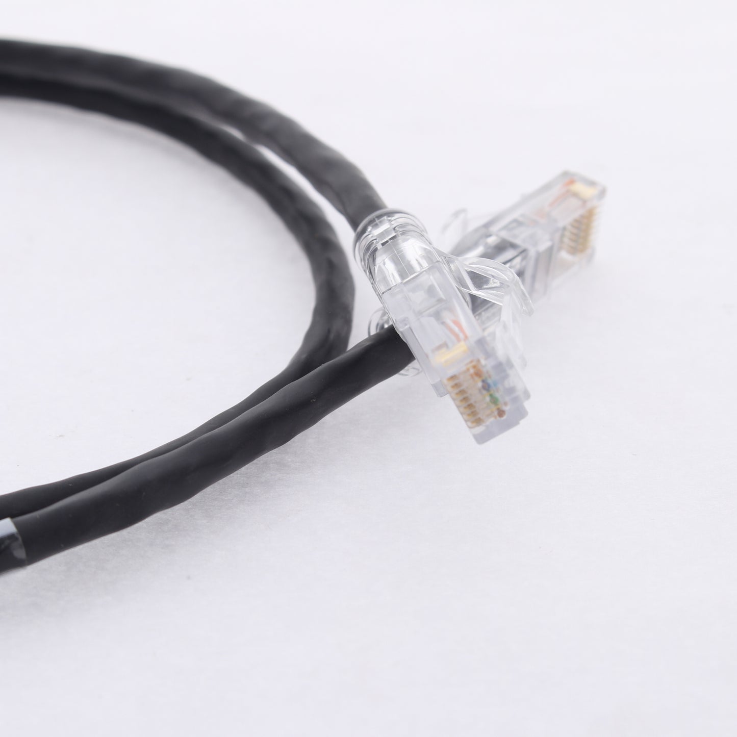 Hubbell HC5EBK03 Cat5e Black 3ft Patch Cord Ethernet Cable Data Center Network