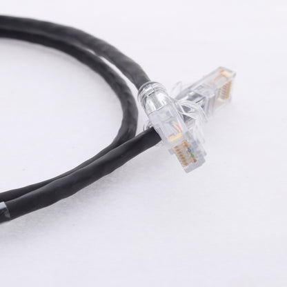 Hubbell HC5EBK03 Cat5e Black 3ft Patch Cord Ethernet Cable Data Center Network