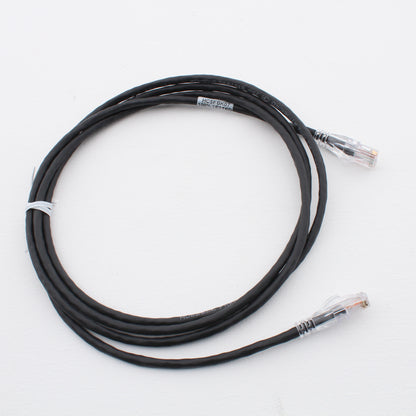 Hubbell HC5EBK07 Cat5e Black 7ft Patch Cord Ethernet Cable Data Center Network