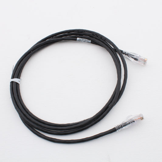 Hubbell HC5EBK07 Cat5e Black 7ft Patch Cord Ethernet Cable Data Center Network