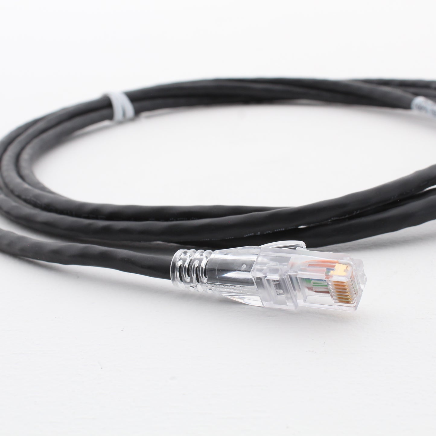 Hubbell HC5EBK07 Cat5e Black 7ft Patch Cord Ethernet Cable Data Center Network
