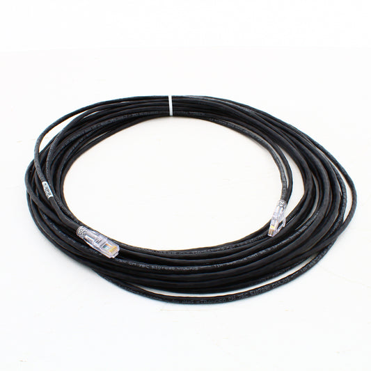 Hubbell Patch Cord Cat 5e Black 55 Ft LAN Ethernet Network Cable HC5EBK55