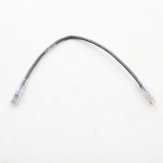 Hubbell HC5EGY01 Cat5e Gray 1ft Ethernet Patch Cord Cable Data Center Network