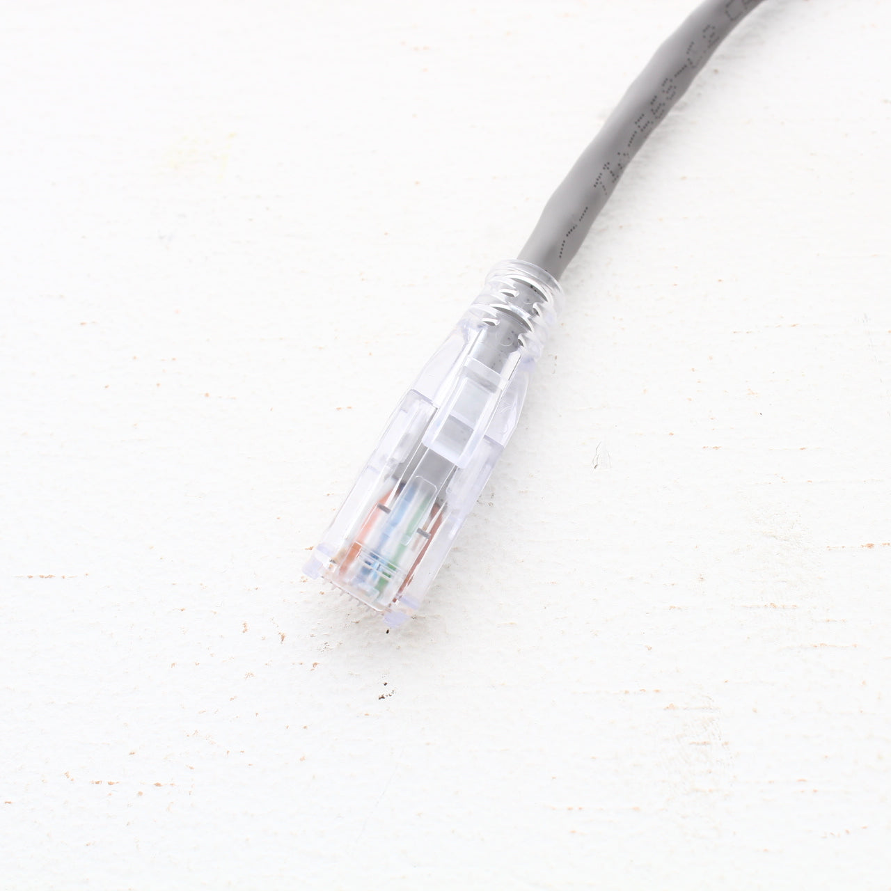 Hubbell HC5EGY01 Cat5e Gray 1ft Ethernet Patch Cord Cable Data Center Network