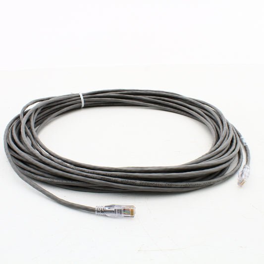 Hubbell Patch Cord Cat 5e Gray 60 Ft LAN Ethernet Network Cable HC5EGY60