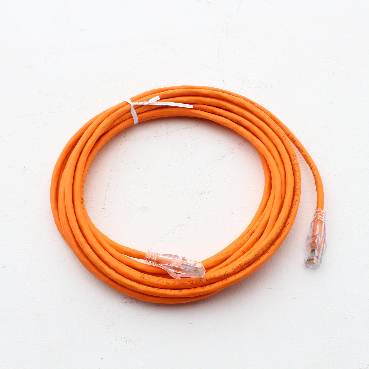 Hubbell HC5EOR20 Orange Cat5e 20ft Patch Cord Ethernet Cable Data Center Network
