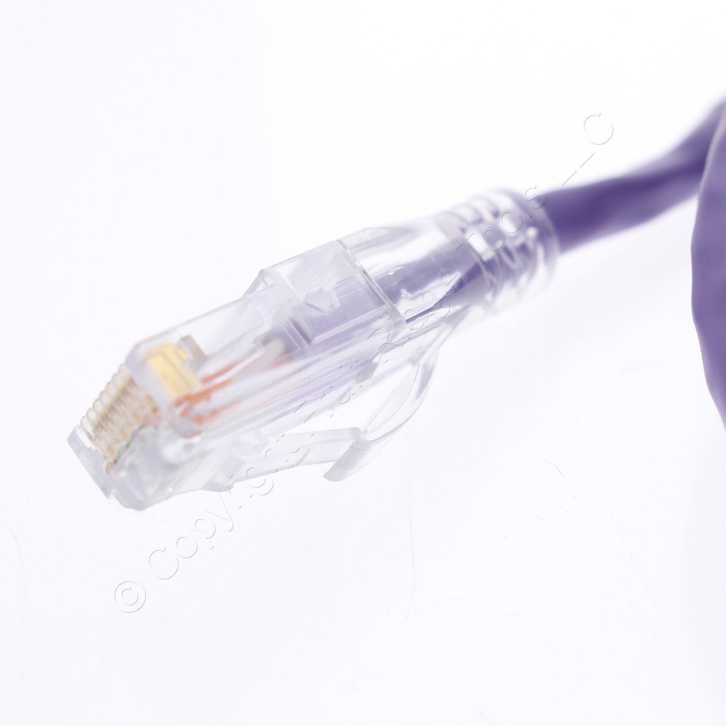 Hubbell HC5EP15 Cat5e Purple 15ft Patch Cord Ethernet Cable Data Center Network