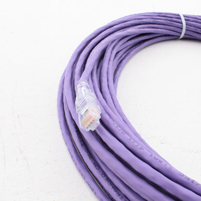 Hubbell Patch Cord Cat 5e Purple 80 Ft LAN Ethernet Network Cable HC5EP80