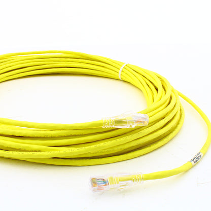 Hubbell Patch Cord Cat 5e Yellow 70 Ft LAN Ethernet Network Cable HC5EY70