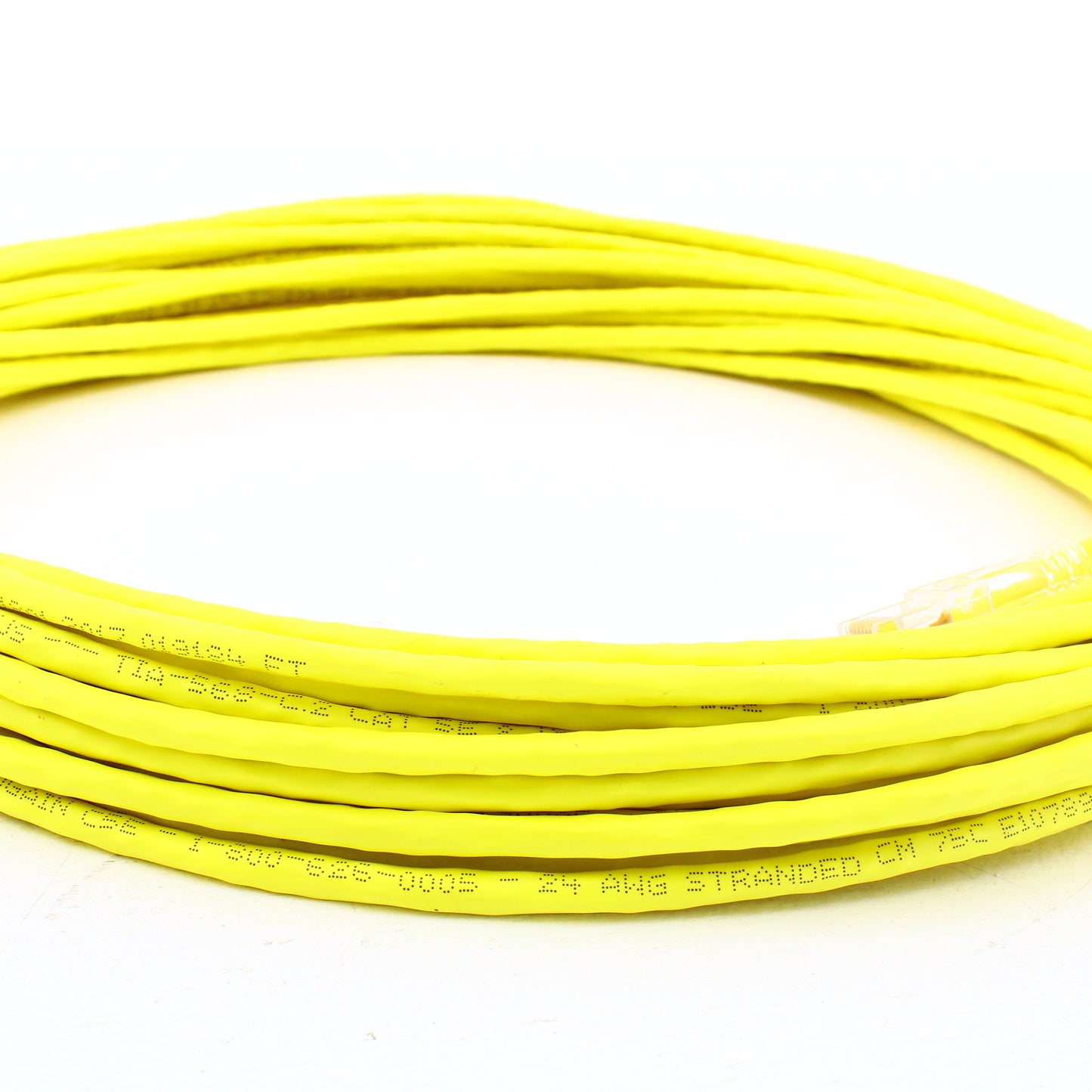 Hubbell Patch Cord Cat 5e Yellow 70 Ft LAN Ethernet Network Cable HC5EY70