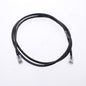Hubbell HC6BK05NB Black 5ft Ethernet Patch Cord Cat6 Cable Data Network Noboots