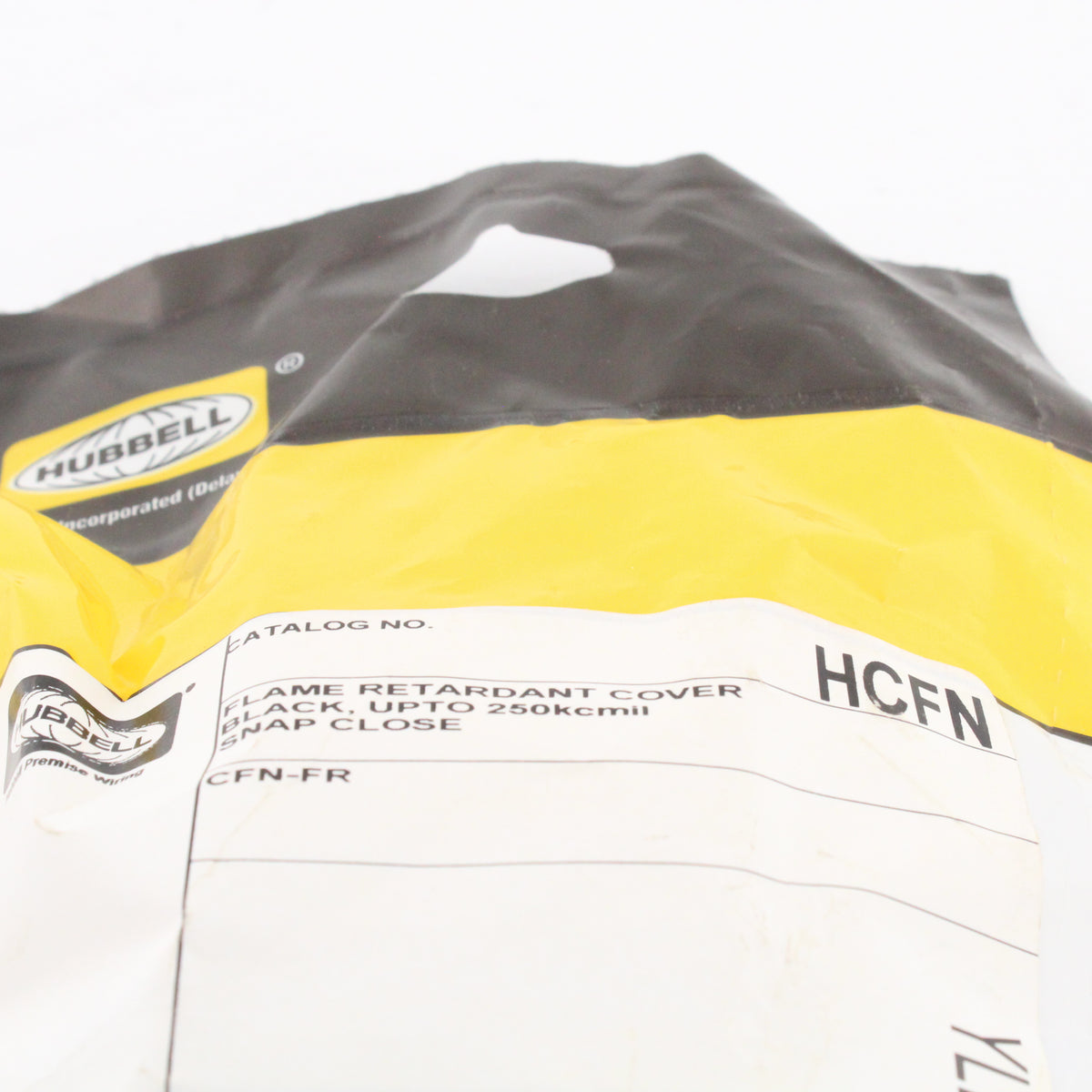 Hubbell Black H-Tap Cover Fire Rtd Fits HYH3429 HYH3434 Compression Crimpit HCFN
