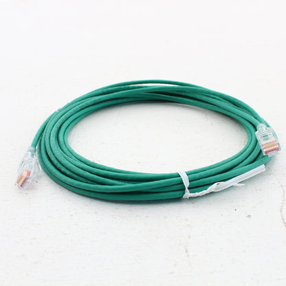 Hubbell HCL6GN20 Cat6 Green 20ft Ethernet Network Cable Low Diameter Patch Cord