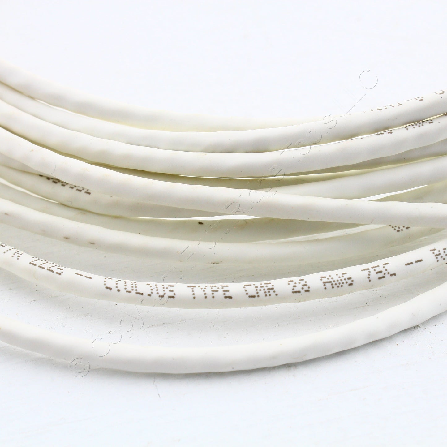 Hubbell HCL6W20 Cat6 White 20ft Ethernet Network Cable Low Diameter Patch Cord