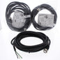 3 Hubbell 20' Mini-Quick Female Plug Straight Cables #16/3 AWG STOOW HCMS03120