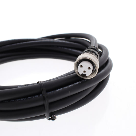 3 Hubbell 20' Mini-Quick Female Plug Straight Cables #16/3 AWG STOOW HCMS03120