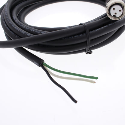 Hubbell 20' Mini-Quick Female Plug Straight Cable #16/3 AWG STOOW R/A HCMS03120