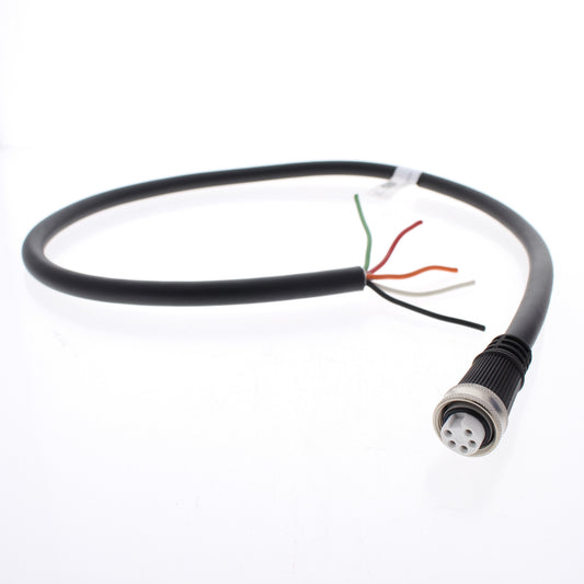 Hubbell Mini-Quick Cable Female Plug 4P5W Quick-Connect 16AWG 10A 3 Ft HCMS05103