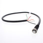 Hubbell Mini-Quick Cable Female Plug 4P5W Quick-Connect 16AWG 10A 3 Ft HCMS05103