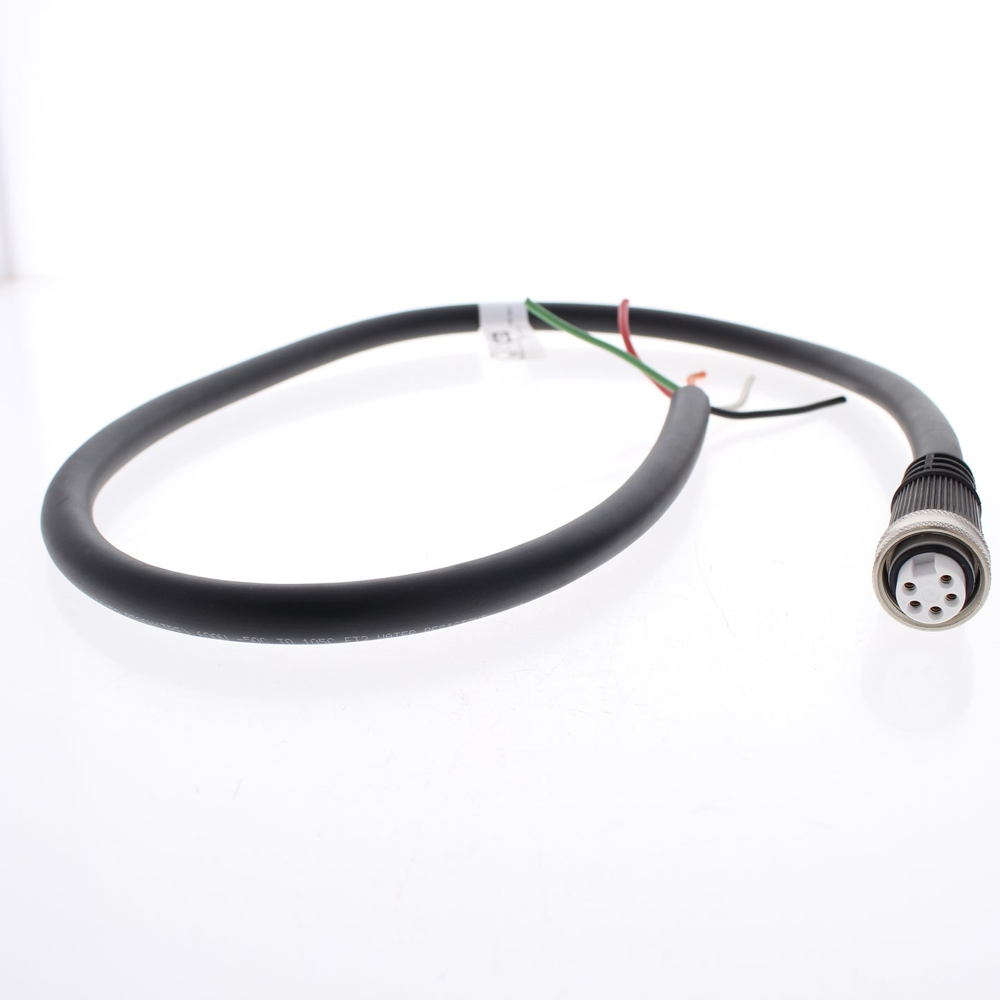 Hubbell Mini-Quick Cable Female Plug 4P5W Quick-Connect 16AWG 10A 3 Ft HCMS05103