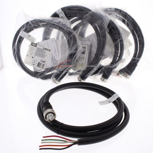 5 Hubbell MiniQuick Cable Female Plugs 4P5W Quickconnect 16AWG 10A 6Ft HCMS05106
