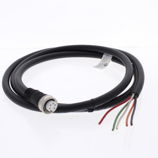 Hubbell Mini-Quick Cable Female Plug 4P5W Quick-Connect 16AWG 10A 6 Ft HCMS05106